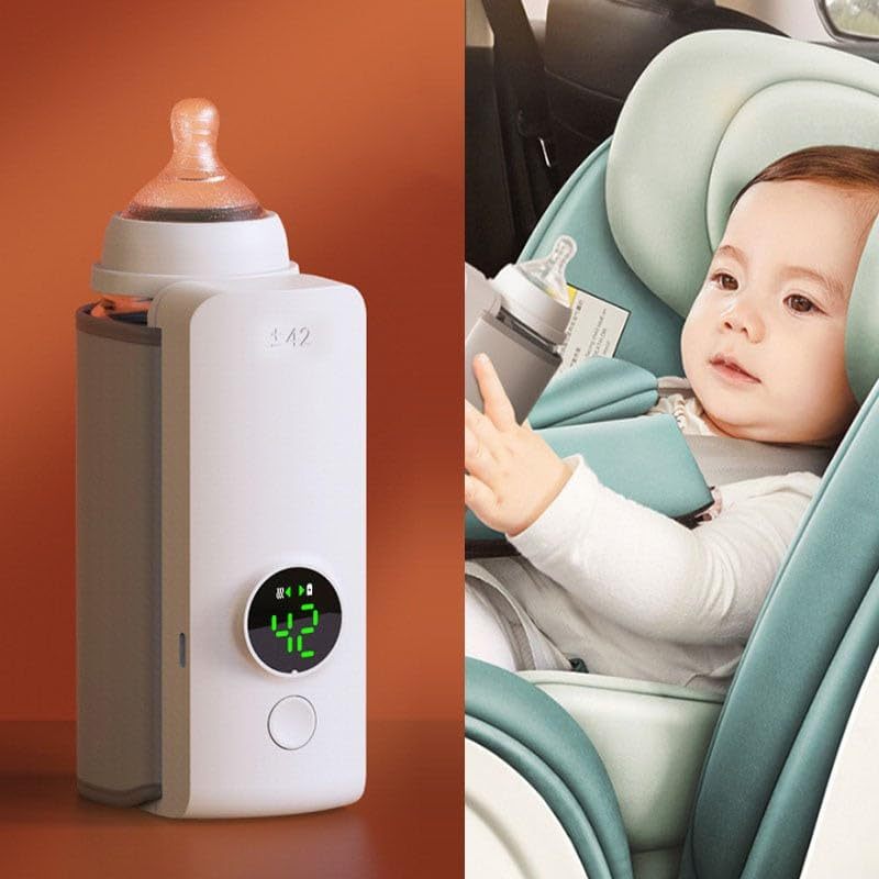 LuxeWarm™ Portable Baby Bottle Warmer