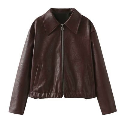 Elysian Luxe Leather Jacket