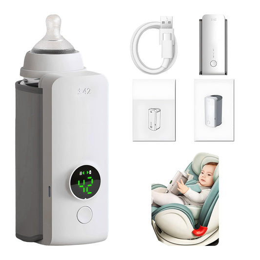 LuxeWarm™ Portable Baby Bottle Warmer